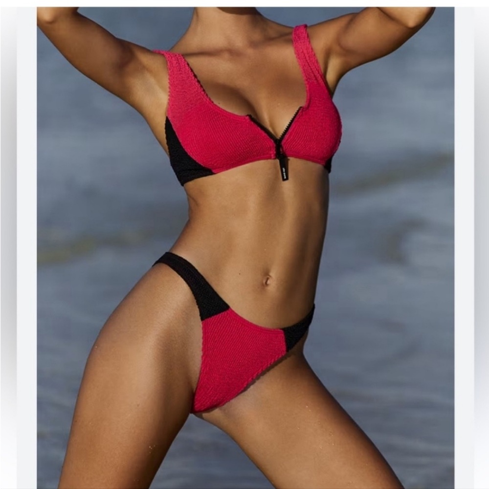 bond-eye Splice Scout Bikini Pink Black